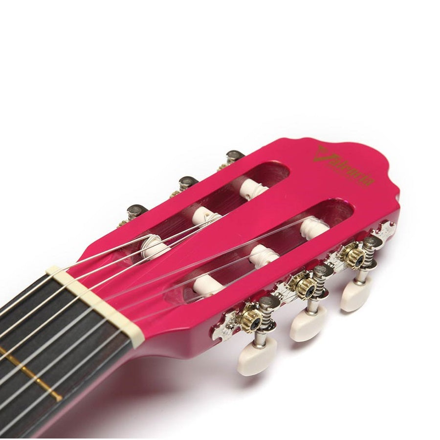 Valencia VC104PKS 4/4 Klasszikus gitár, Rózsaszín Sunburst