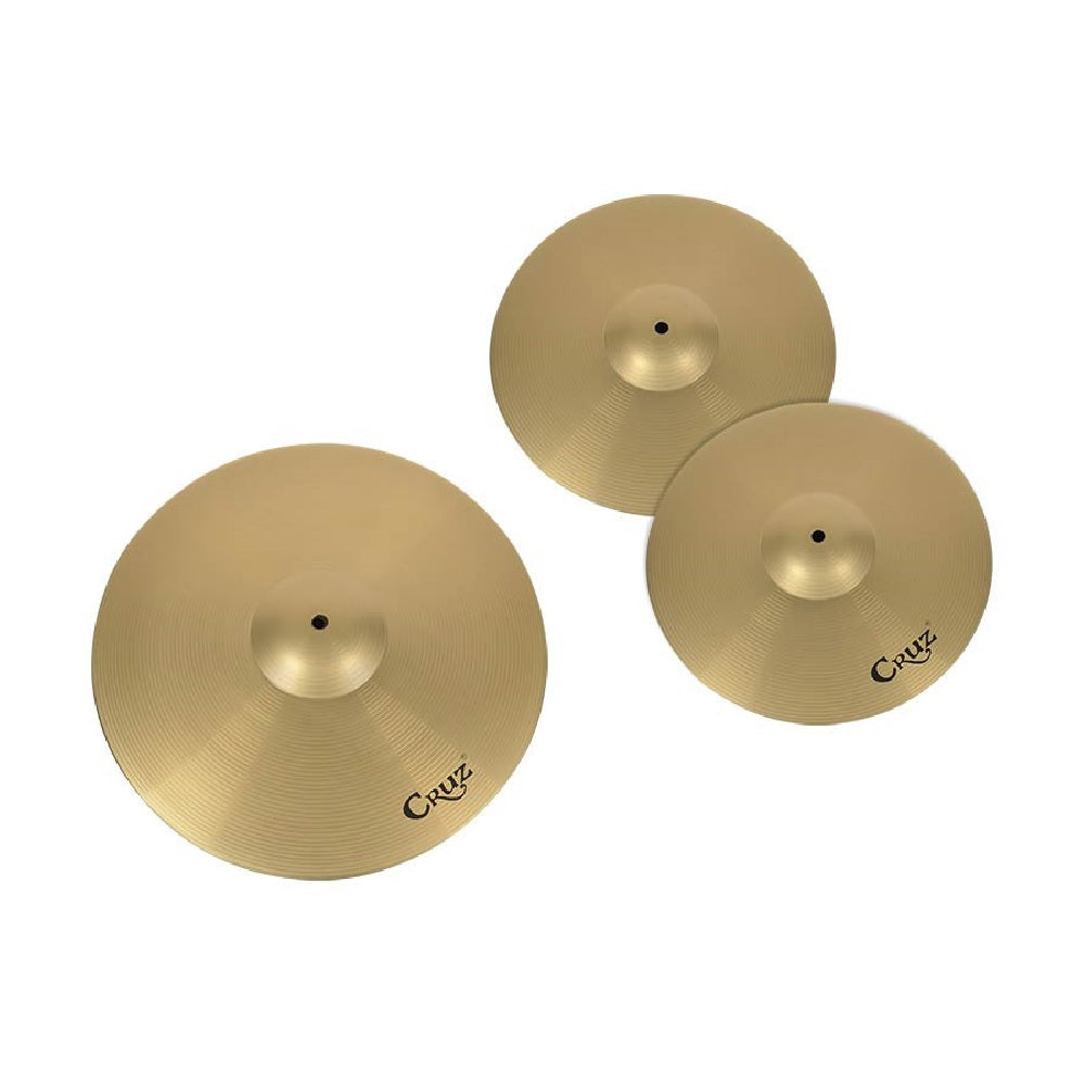 Cruz BSET1418 Basic Series cintányér szett, 14" hi-hat, 18" crash/ride