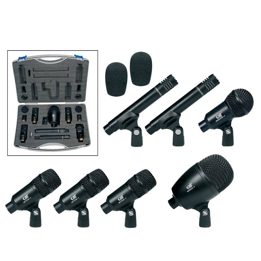 Gatt Audio DKIT7 7 részes dobfelvételi mikrofon szett