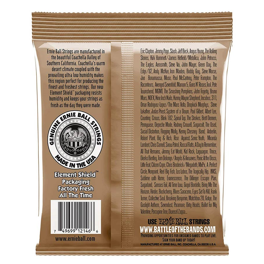 Ernie Ball EB2146 akusztikus gitárhúr készlet, Phosphor Bronze, 12-54