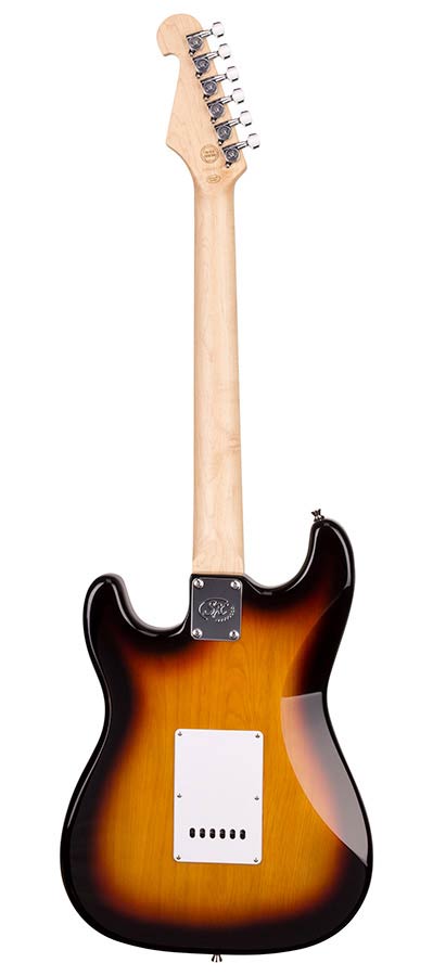 SX ED13TS Stratocaster elektromos gitár, sunburst