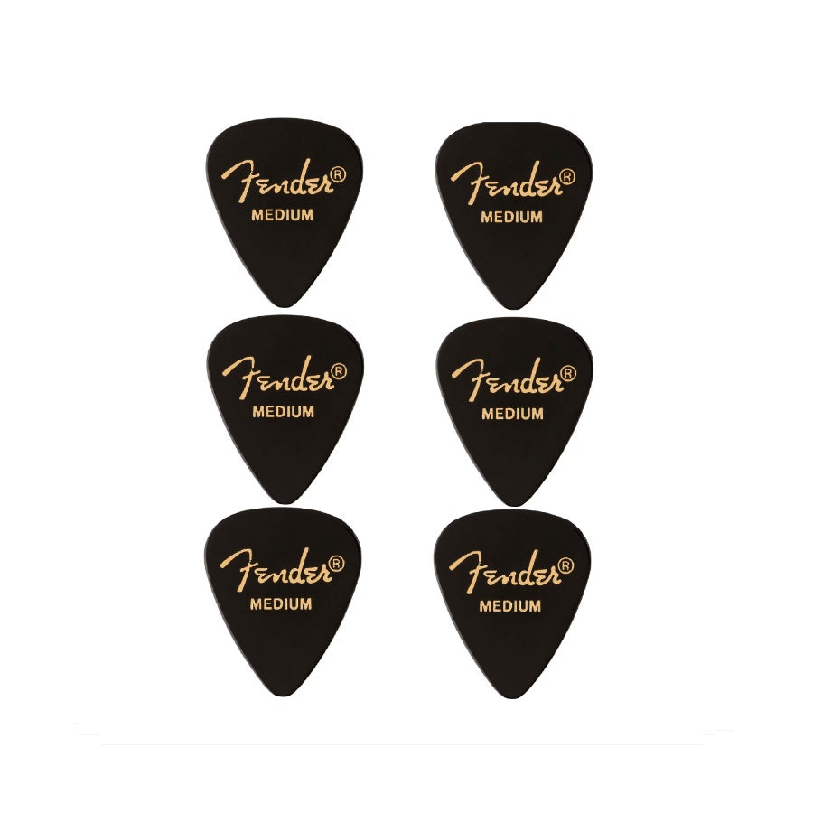 Fender 351 (1980351806) 6 darabos gitárpengető készlet, Premium Shape, Medium