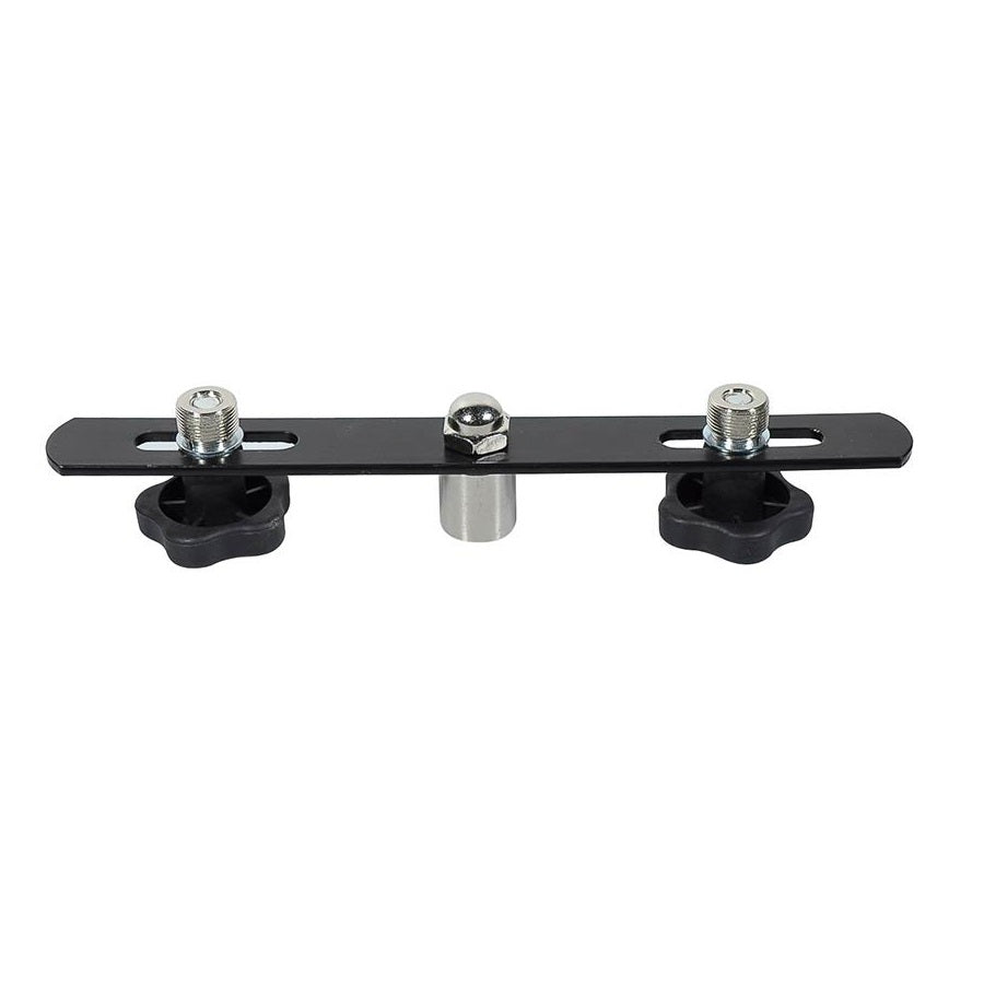 Gatt Audio GMA20 T-típusú mikrofonállvány adapter, 2 db 5/8" menet, Fekete