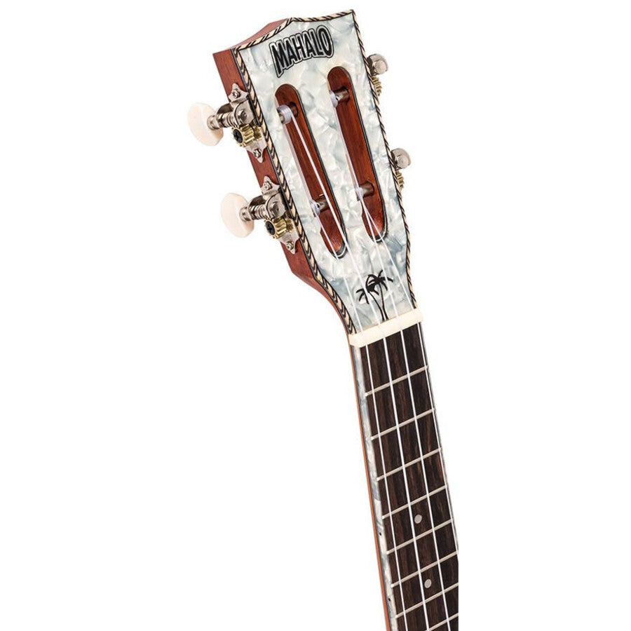 Mahalo MP2 Pearl Series Koncert ukulele szett, tok, Natur