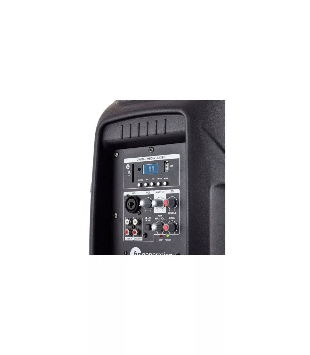 Fun Generation PL110A 2-utas aktív hangfal Bluetooth-szal, USB/SD médialejátszóval, 320 W