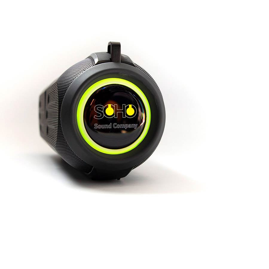 Soho Sound Company Cylinders TWS Twin Stereo Bluetooth hangszóró szett, fekete