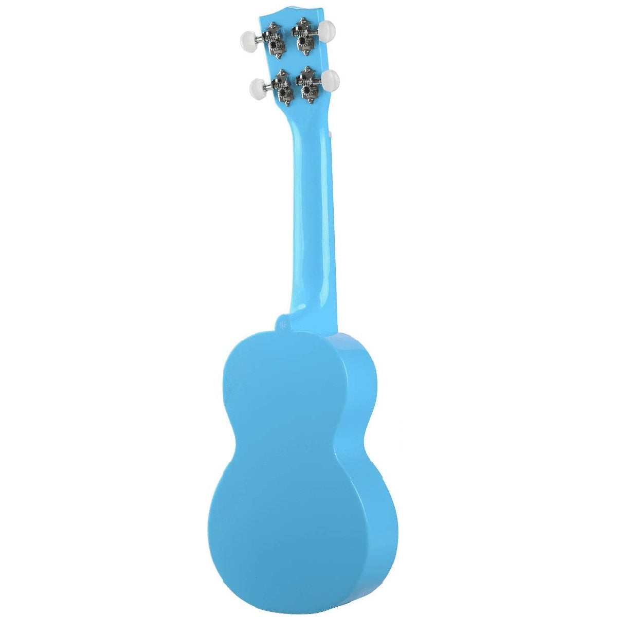 Mahalo MD1SNBU Szoprán ukulele, Designer sorozat, Hópehely minta, fényes kék kivitel, tok