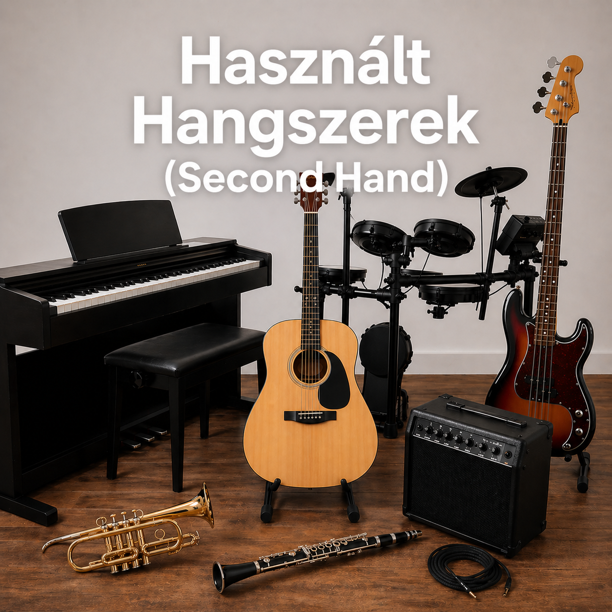 Használt hangszerek (second hand)
