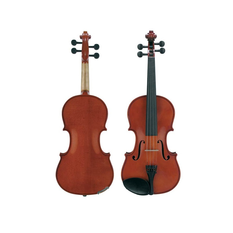 Leonardo LV1644 4/4 hegedű szett, ébenfa, natúr