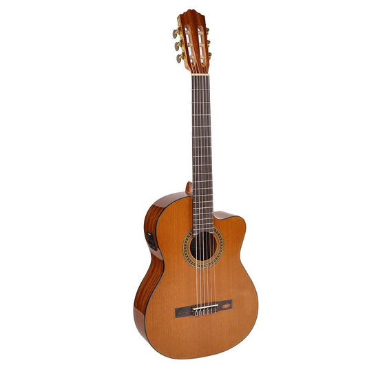 Salvador Cortez CC10CE Elektro-klasszikus gitár 4/4, natúr