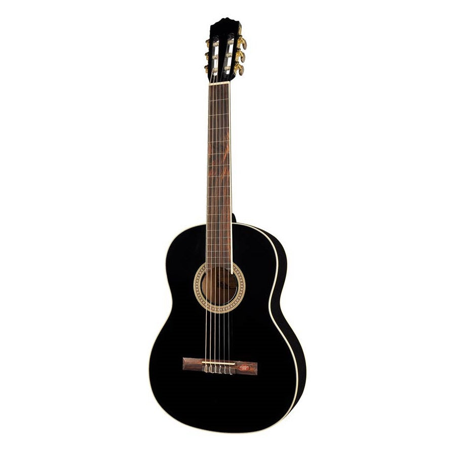 Salvador Cortez CC10BK Klasszikus gitár 4/4, fekete fényes