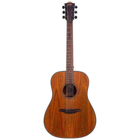 Bromo BAT1M akusztikus gitár, natúr, dreadnought, Tahoma sorozat
