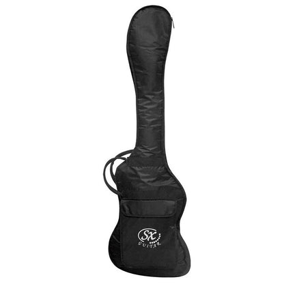 SX SPB57BK 4-húros elektromos basszusgitár, puhatokkal