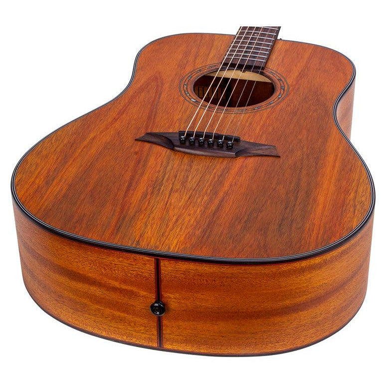 Bromo BAT1M akusztikus gitár, natúr, dreadnought, Tahoma sorozat