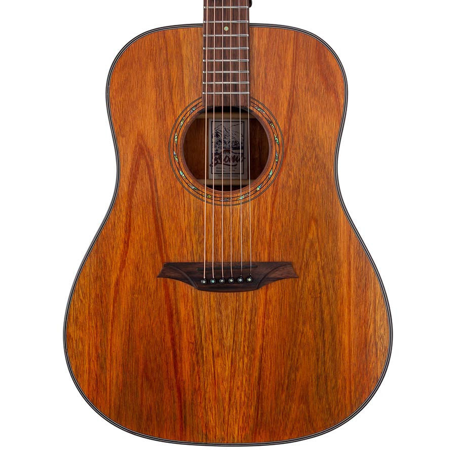 Bromo BAT1M akusztikus gitár, natúr, dreadnought, Tahoma sorozat