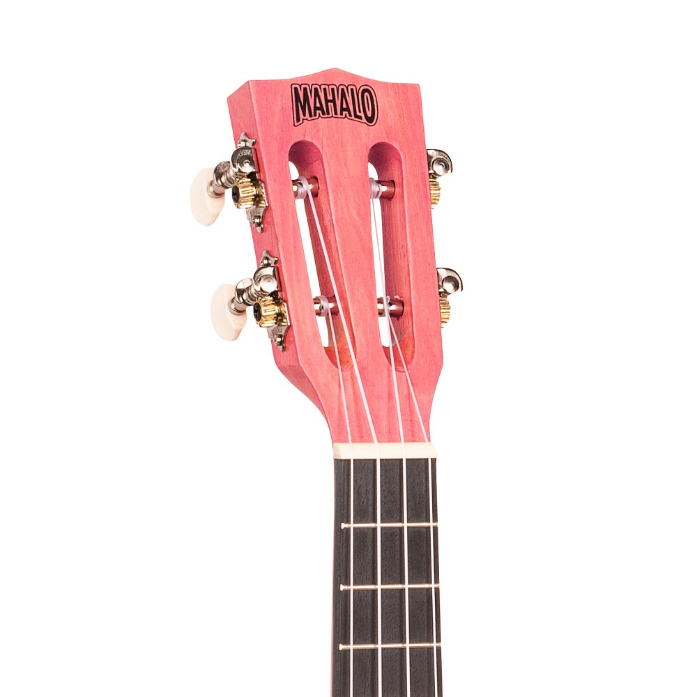 Mahalo ML2CP Koncert ukulele szett, tok, 3 pengető, Rózsaszín