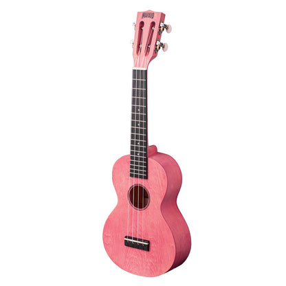 Mahalo ML2CP Koncert ukulele szett, tok, 3 pengető, Rózsaszín