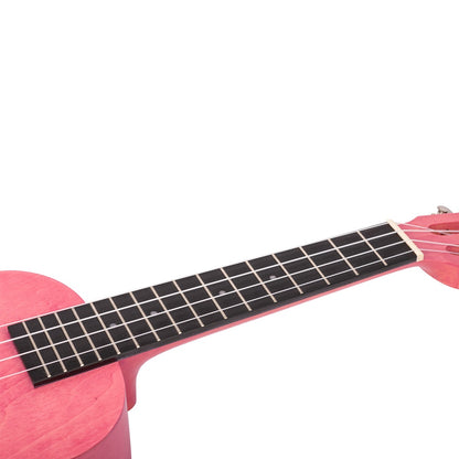 Mahalo ML2CP Koncert ukulele szett, tok, 3 pengető, Rózsaszín