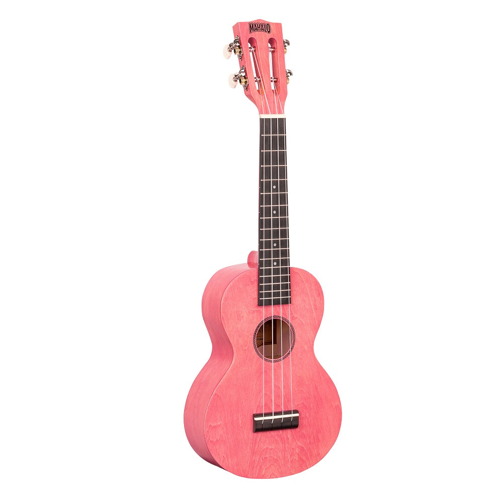 Mahalo ML2CP Koncert ukulele szett, tok, 3 pengető, Rózsaszín