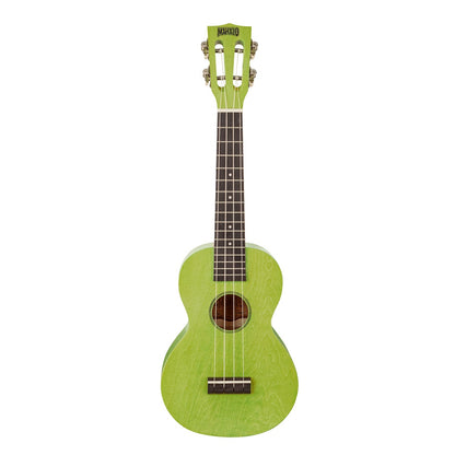 Mahalo ML2SG Koncert ukulele szett, tok, 3 pengető, Tengerzöld