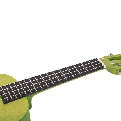 Mahalo ML2SG Koncert ukulele szett, tok, 3 pengető, Tengerzöld