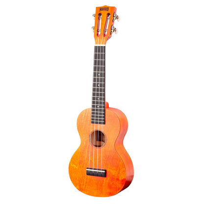 Mahalo ML2OS Koncert ukulele szett, tok, 3 pengető, Narancs