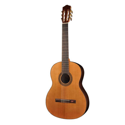 Salvador Cortez CC15 Klasszikus gitár, cédrus fedlap, fekete dió hát- és oldallap
