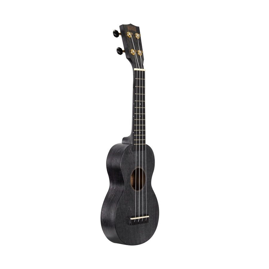 Mahalo MS1TBK Szoprán Slimline ukulele, fekete, tokkal