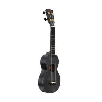 Mahalo MS1TBK Szoprán Slimline ukulele, fekete, tokkal