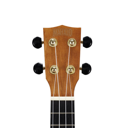 Mahalo MS1TBR Szoprán Slimline ukulele, barna, tokkal