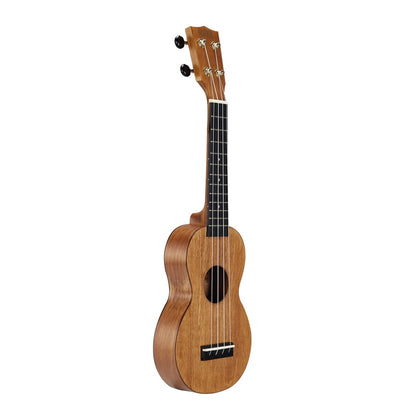 Mahalo MS1TBR Szoprán Slimline ukulele, barna, tokkal