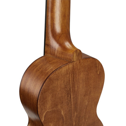 Mahalo MS1TBR Szoprán Slimline ukulele, barna, tokkal