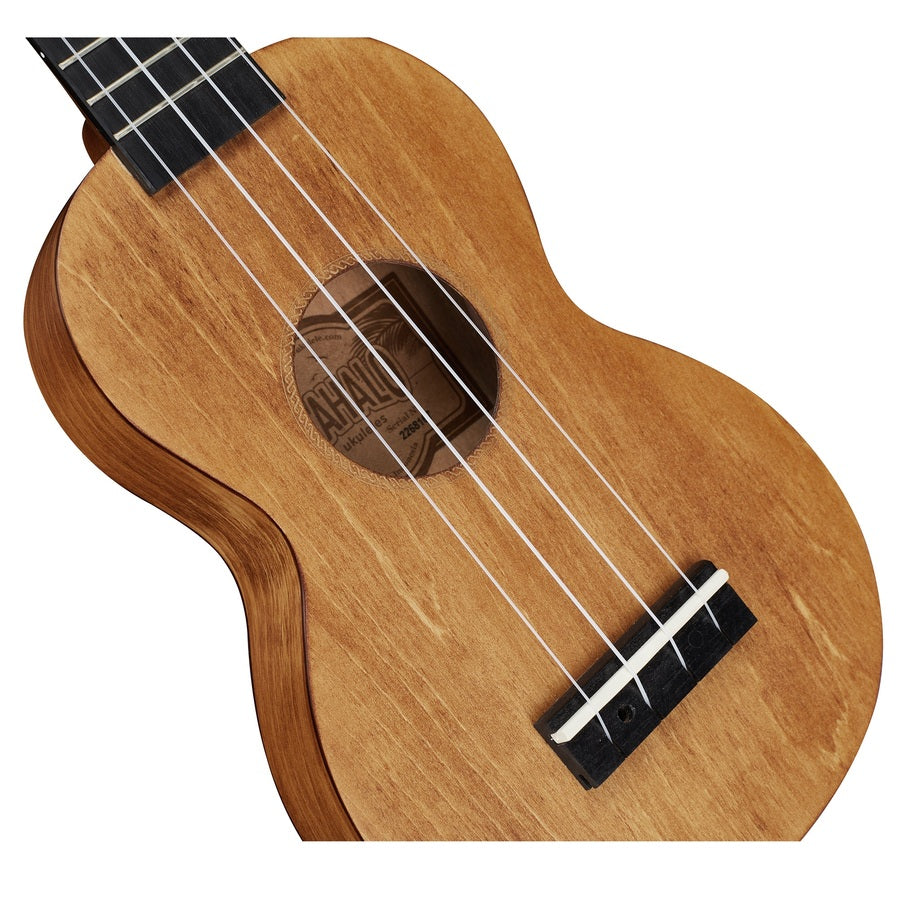 Mahalo MS1TBR Szoprán Slimline ukulele, barna, tokkal