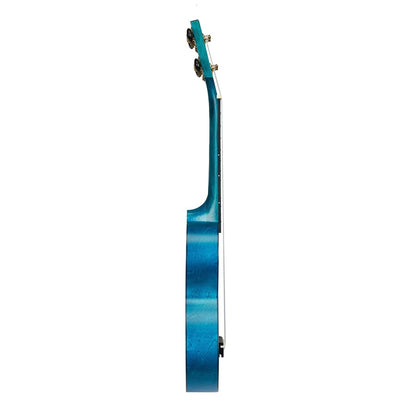 Mahalo MS1TBU Slimline Szoprán ukulele, kék, tokkal