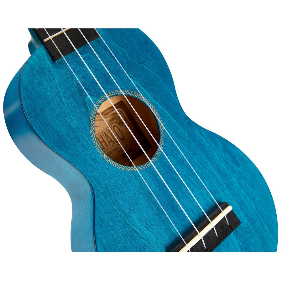 Mahalo MS1TBU Slimline Szoprán ukulele, kék, tokkal