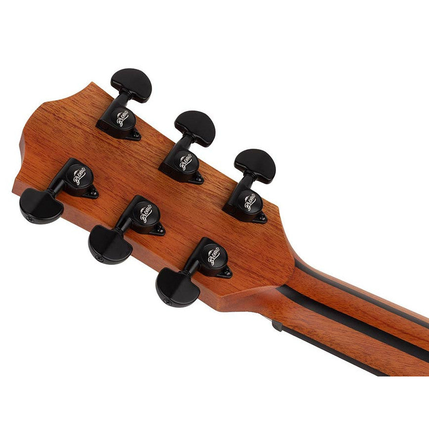 Bromo BAT2CE elektro-akusztikus gitár, natur, Grand Auditorium Cutaway Tahoma Series