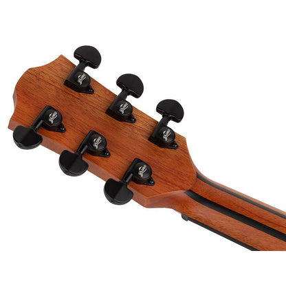 Bromo BAT4CE elektroakusztikus gitár, natúr, Grand Auditorium Cutaway Tahoma sorozat
