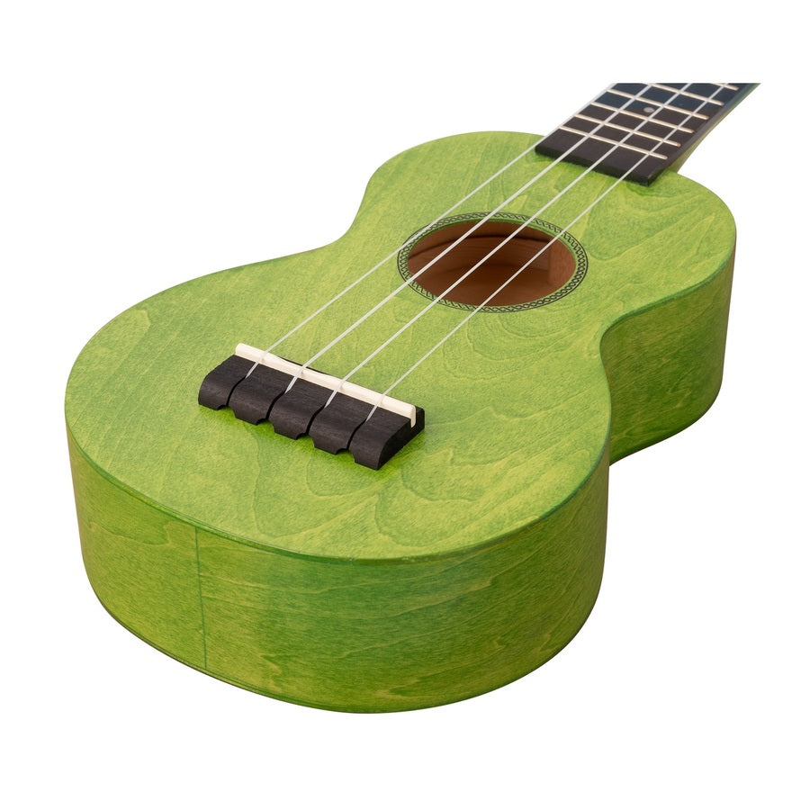 Mahalo ML1SG Island Series Szoprán ukulele, Sea Green matt felület, tokkal