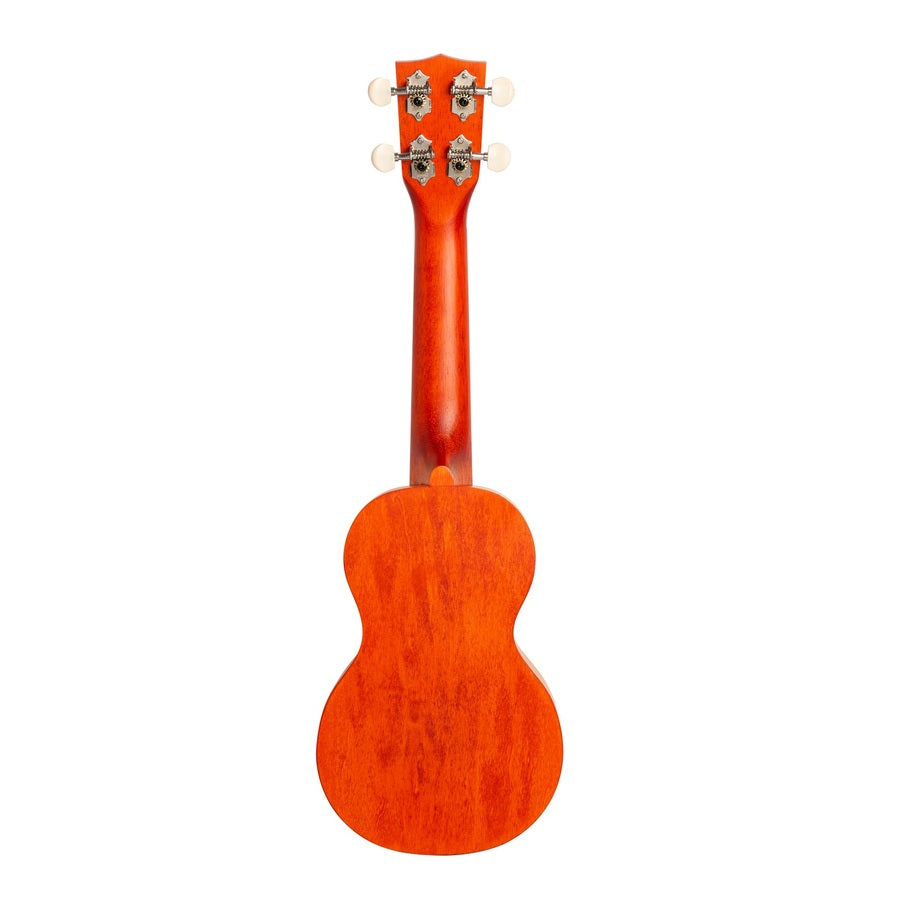 Mahalo ML1OS Island Series Szoprán ukulele, Orange Sunset matt felület, tokkal