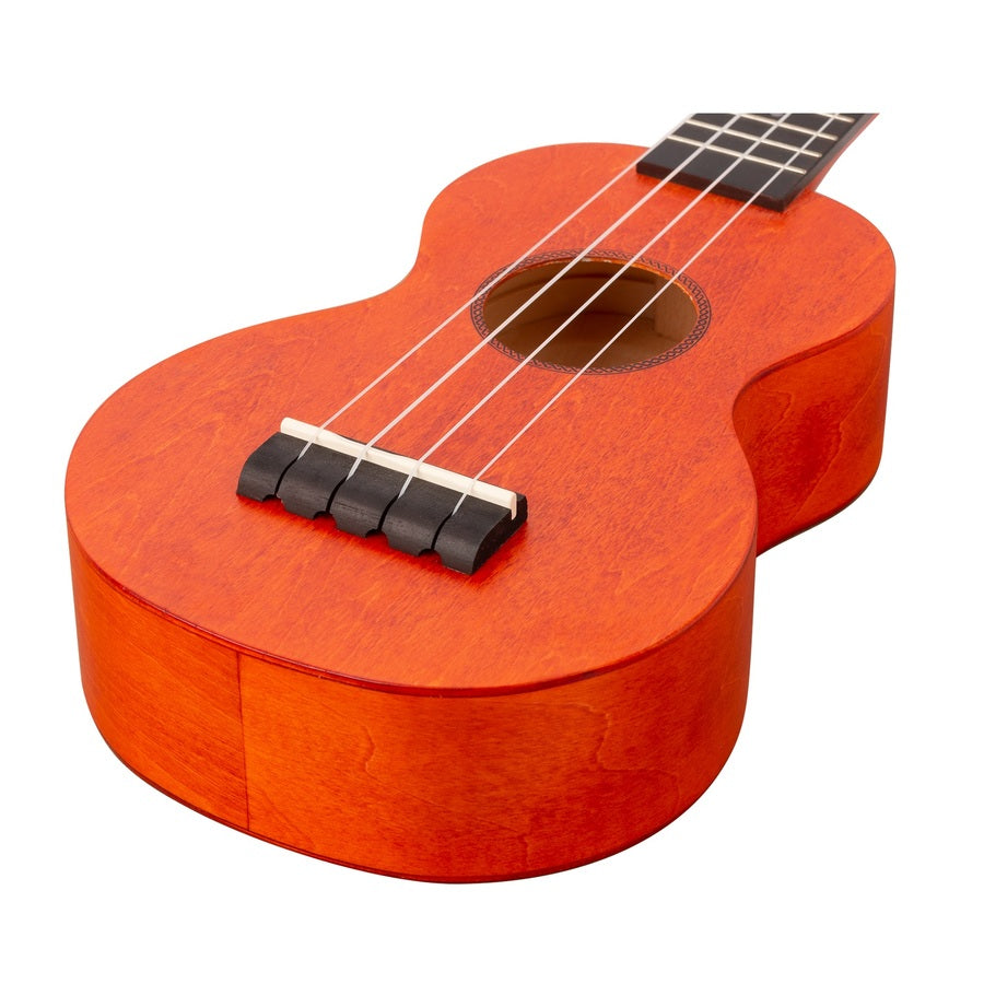 Mahalo ML1OS Island Series Szoprán ukulele, Orange Sunset matt felület, tokkal
