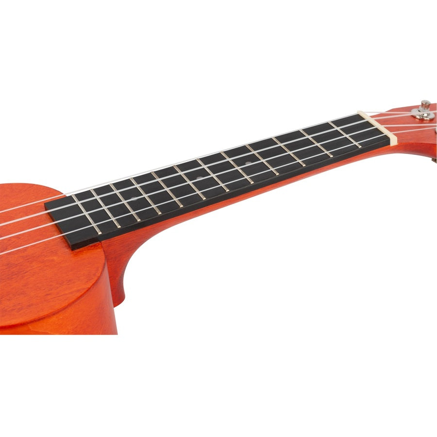 Mahalo ML1OS Island Series Szoprán ukulele, Orange Sunset matt felület, tokkal