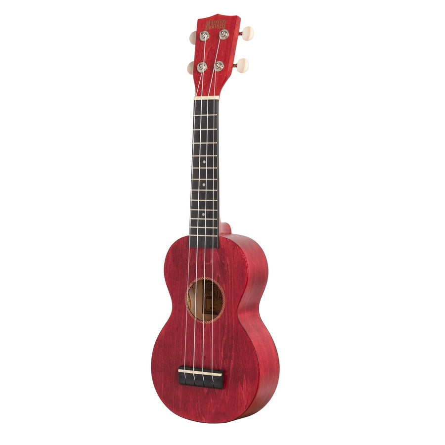 Mahalo ML1CR Island Series Szoprán ukulele, Cherry Red felület, tokkal