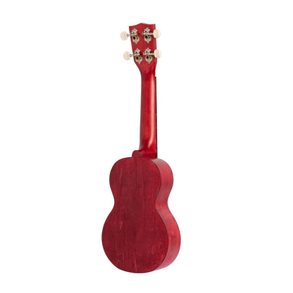 Mahalo ML1CR Island Series Szoprán ukulele, Cherry Red felület, tokkal