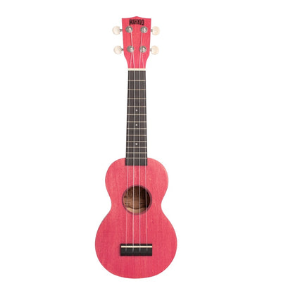 Mahalo ML1CP Island Series Szoprán ukulele, Coral Pink matt felület, tokkal