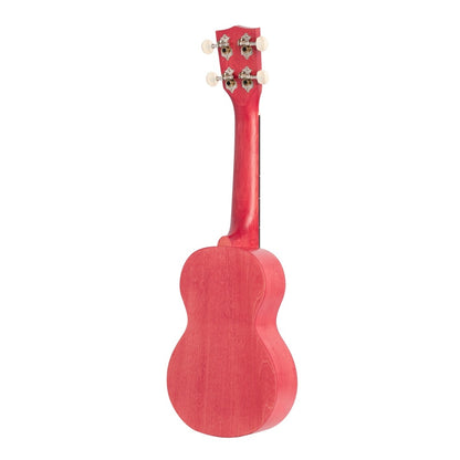 Mahalo ML1CP Island Series Szoprán ukulele, Coral Pink matt felület, tokkal