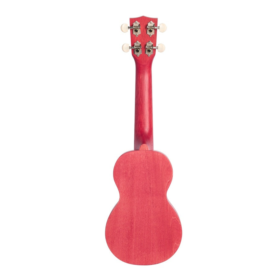 Mahalo ML1CP Island Series Szoprán ukulele, Coral Pink matt felület, tokkal