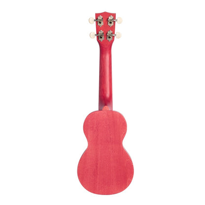 Mahalo ML1CP Island Series Szoprán ukulele, Coral Pink matt felület, tokkal