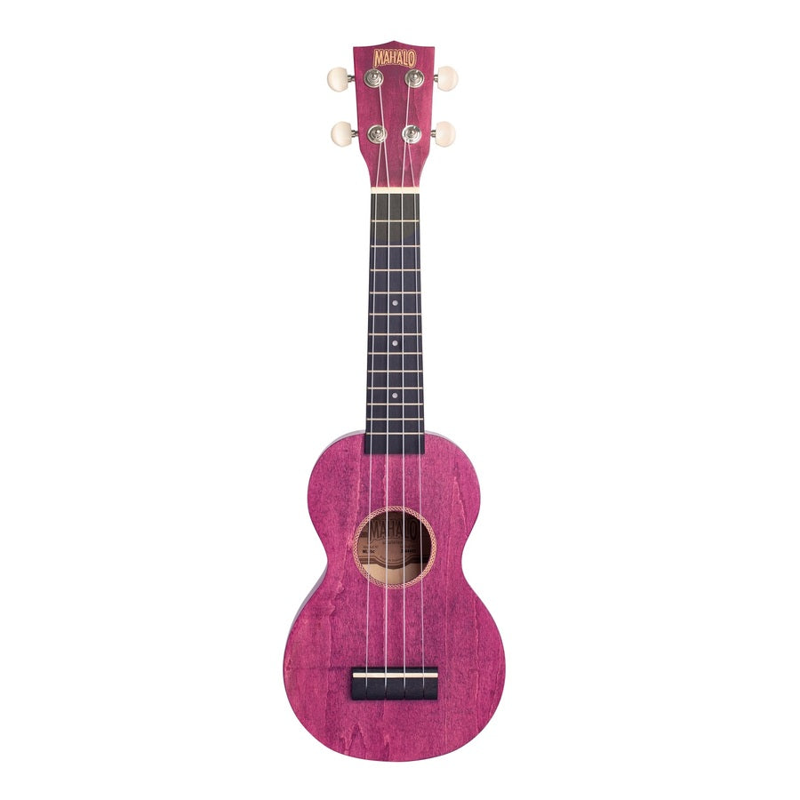 Mahalo ML1BC Island Series Szoprán ukulele, Berry Crush matt felület, tokkal