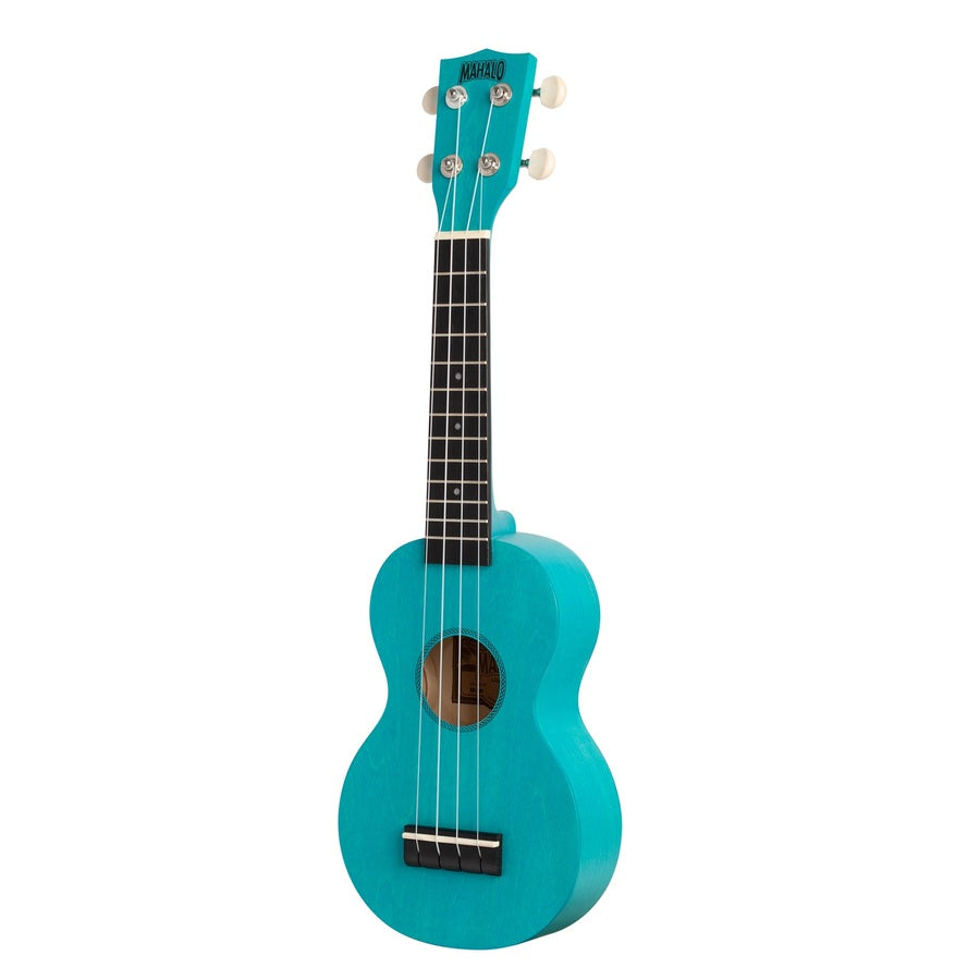 Mahalo ML1AB Island Series Szoprán ukulele, matt világoskék (Aqua Blue), tokkal