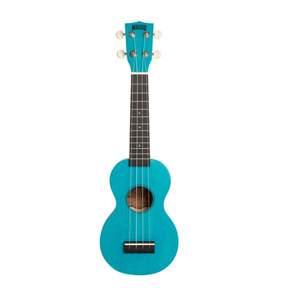 Mahalo ML1AB Island Series Szoprán ukulele, matt világoskék (Aqua Blue), tokkal